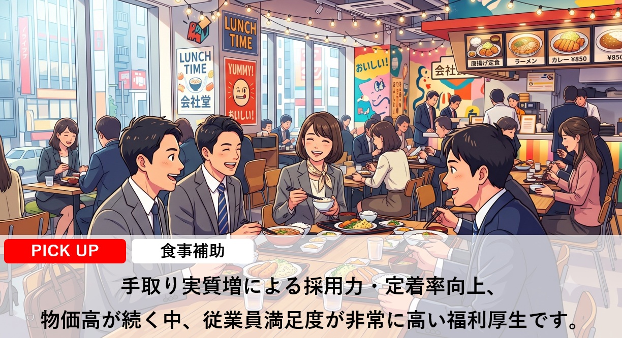 ４２年ぶりの税制改正！食事補助サービスの導入から運用までサポートいたします！